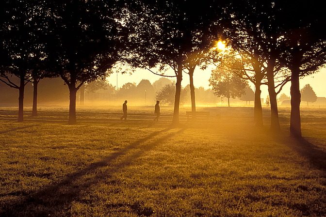 Spaziergang am Morgen