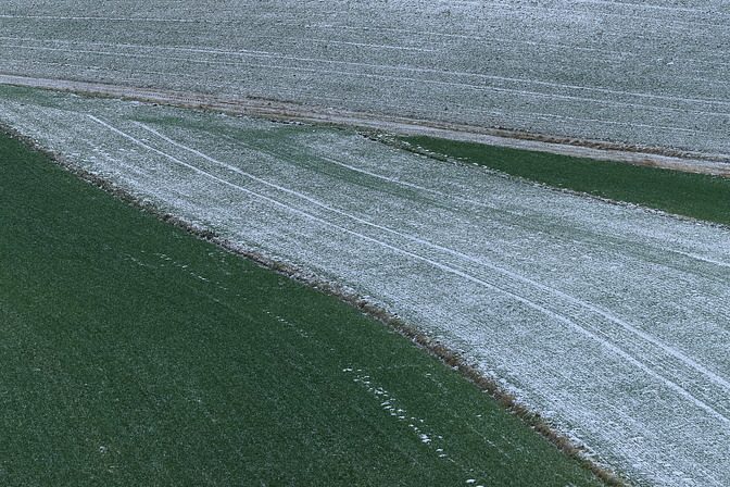 Winterliche Feldflur